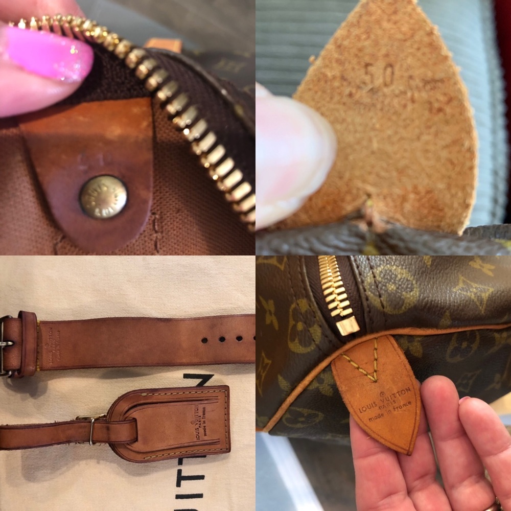 Authentic vintage Louis Vuitton keepall 50 - Picture 3 of 8